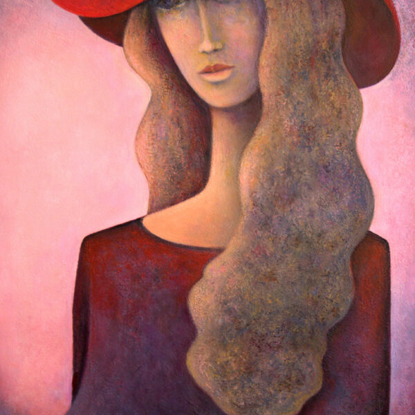 Young Lady in a red hat