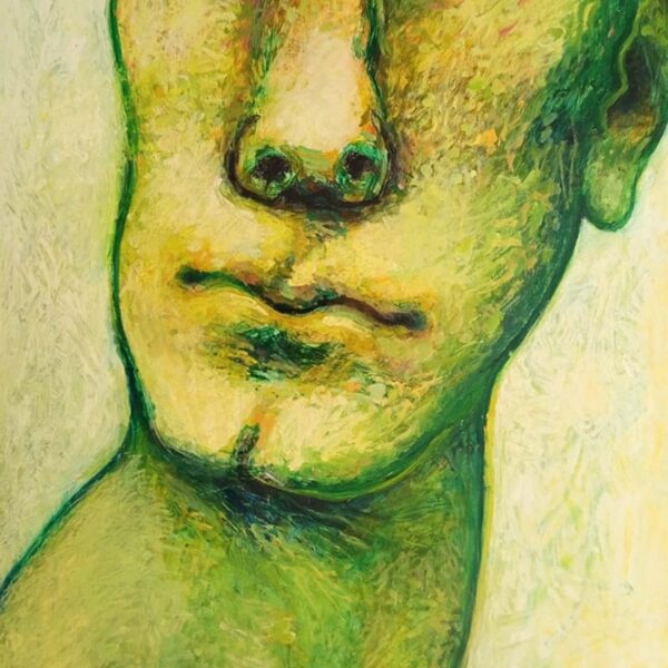 Green portrait